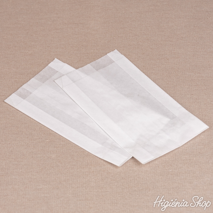 25 dkg-os fehér aprócikkes papírzacskó - 3x100 db
