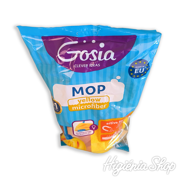 GOSIA mikroszálas felmosó mop sárga