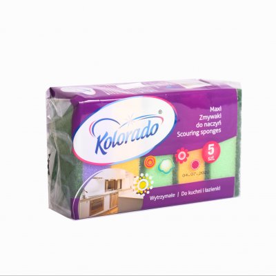 Kolorado szivacs speciális súroló felülettel 5 db-os