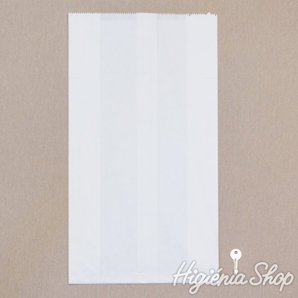 BontaBag Bevásárló zacskó vastag fehér papírból - 100 db