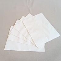 Világosszürke nyomatlan fóliázott húscsomagoló papír -  40x30 cm / 10 kg