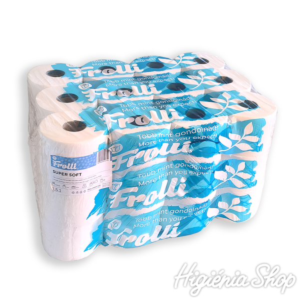 WC Papír Frolli Super Soft Compact Mini Megapack - 3 rétegű - 36 tekercs