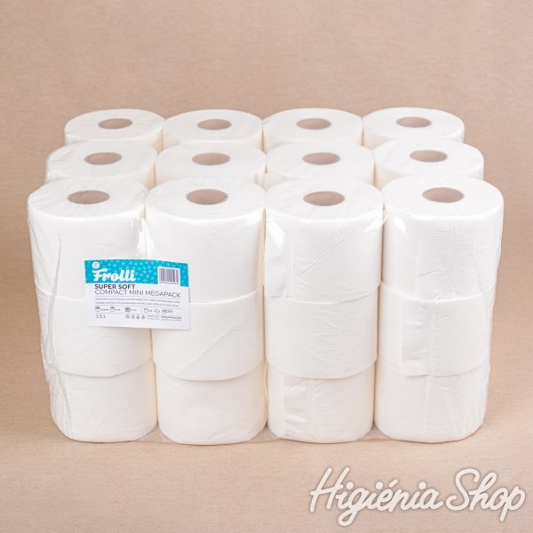 WC Papír Frolli Super Soft Compact Mini Megapack - 2 rétegű - 36 tekercs