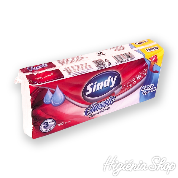 Sindy Classic papír zsebkendő