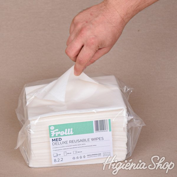 Többször használatos nem szőtt textil törlőkendő - 1000 db