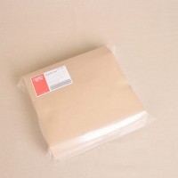 Barna nyomatlan fóliázott húscsomagoló papír - ÖKO nátron 30x30 cm / 5 kg