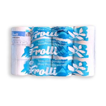   WC Papír Frolli Super Soft Compact Mini Megapack - 3 rétegű - 36 tekercs