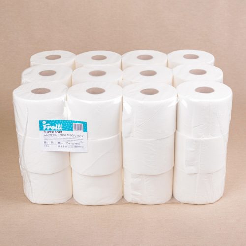 WC Papír Frolli Super Soft Compact Mini Megapack - 2 rétegű - 36 tekercs