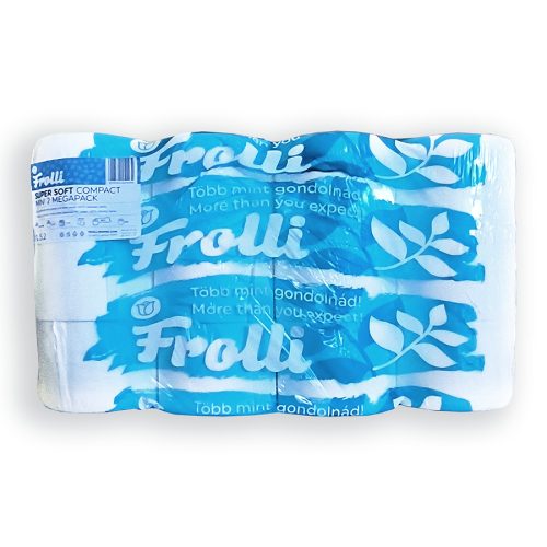 WC Papír Frolli Super Soft Compact Mini Megapack - 2 rétegű - 36 tekercs