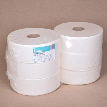   WC Papír Frolli Super Soft Maxi Jumbo XXL - 2 rétegű - 6 tekercs