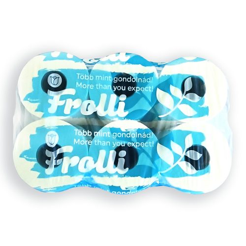 WC Papír Frolli Super Soft Maxi Jumbo XXL - 2 rétegű - 6 tekercs