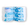 WC Papír Frolli Super Soft Maxi Jumbo - 2 rétegű - 6 tekercs