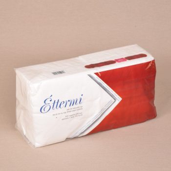 Fehér éttermi szalvéta 600 lapos 1 rétegű  10x600 lap