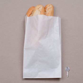  BontaBag 1,5 kg-os fehér sütőipari papírzacskó - 1000 db