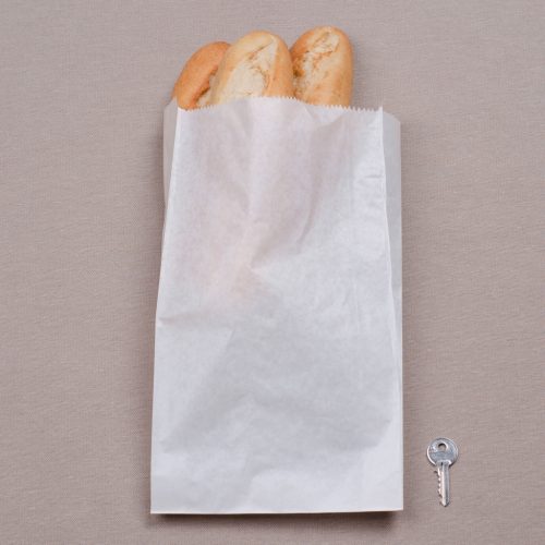 BontaBag 1,5 kg-os fehér sütőipari papírzacskó - 1000 db