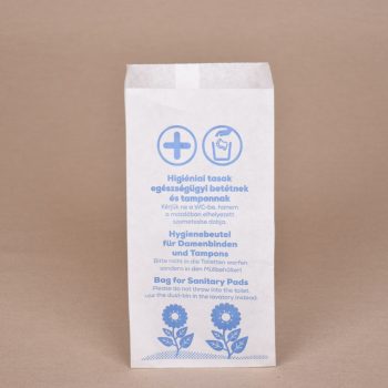   Higiéniai papírzacskó egészségügyi betétekhez és tamponokhoz - 2x100 db