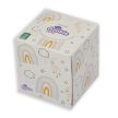 Double Care papírzsebkendő mintás dobozban - 60 db 