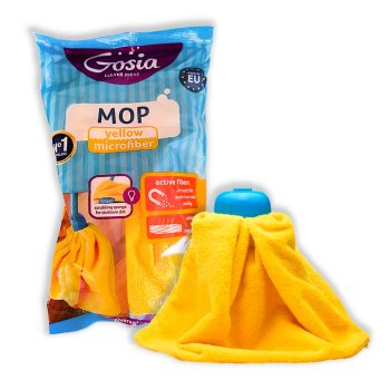 GOSIA mikroszálas felmosó mop sárga