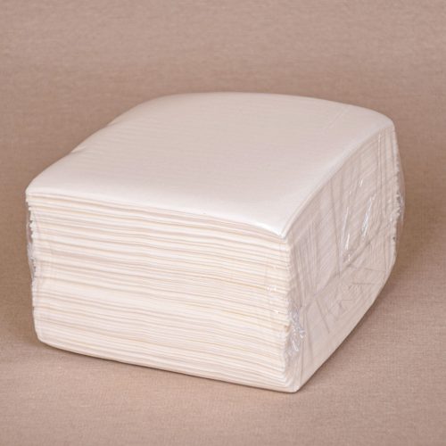 Fehér nem szőtt textil szalvéta 100db
